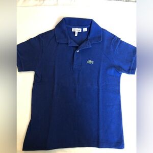 Lacoste Kids Polo Shirt in Vibrant Blue